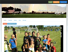 Tablet Screenshot of flatheadsoccer.com